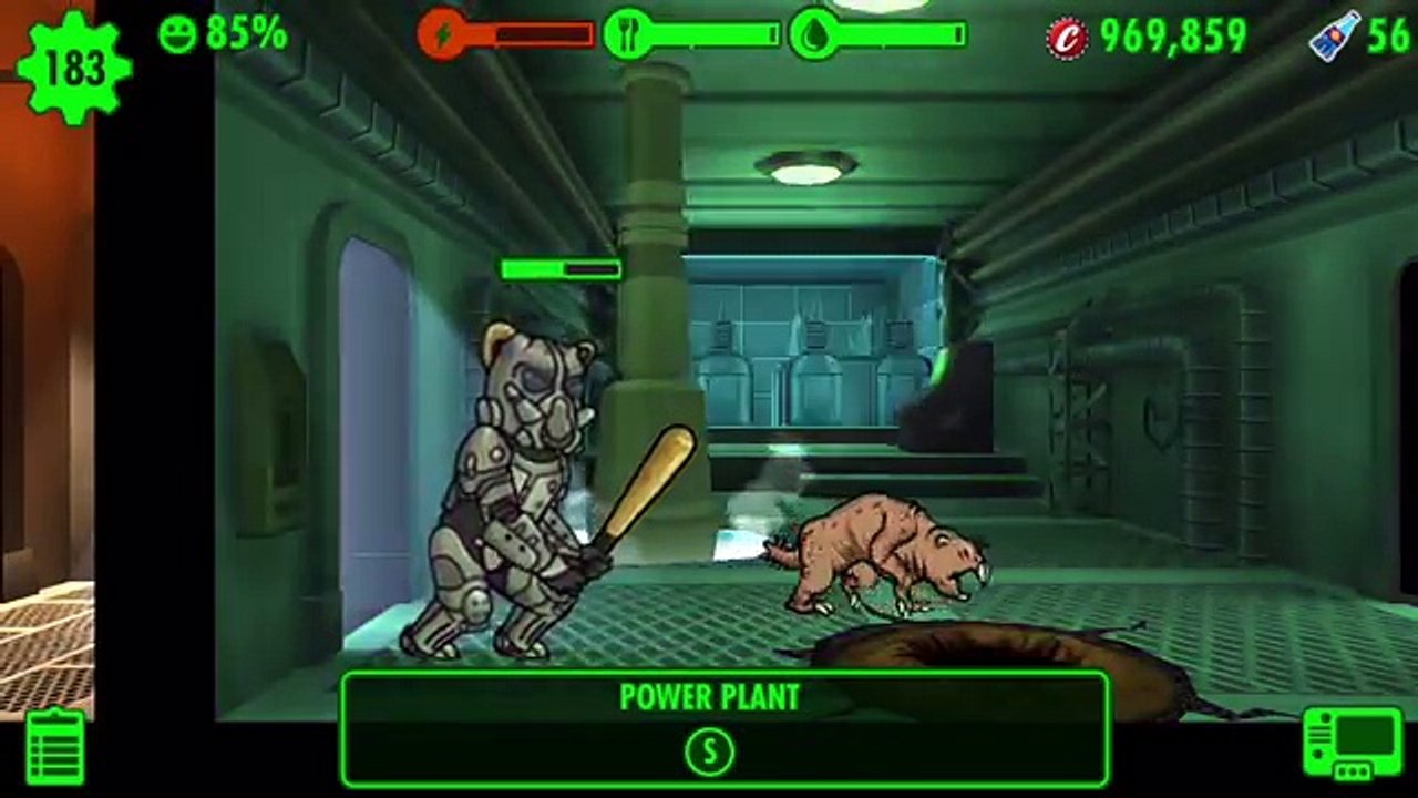 FALLOUT SHELTER - ALL MELEE WEAPONS!