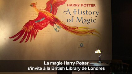 Londres: la magie de Harry Potter gagne la British Library