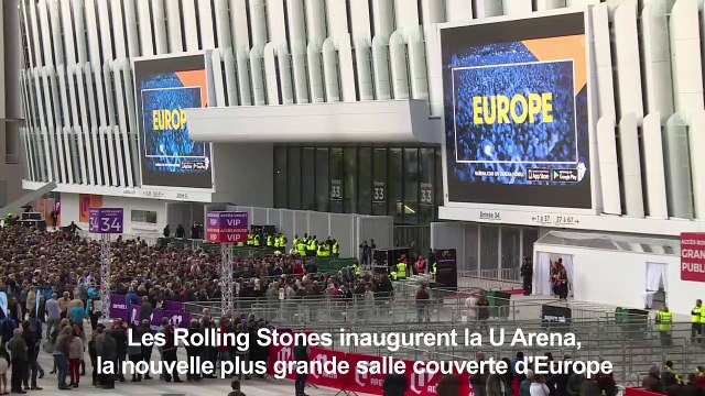 Les fans des Rolling Stones trépignent devant la U Arena