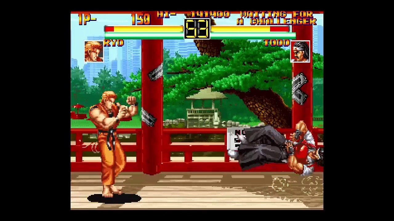 Art Of Fighting Anthology:Art Of Fighting 1 Gameplay