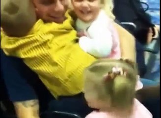 Sailor Surprises His Kids at the Airport