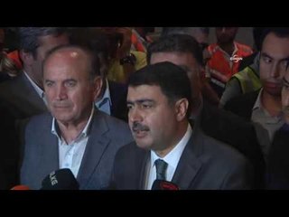 Vali Şahin'den patlamayla ilgili açıklama