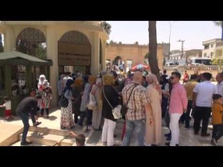 Eyup Peygamber sabır makamında ziyaret yoğunluğu