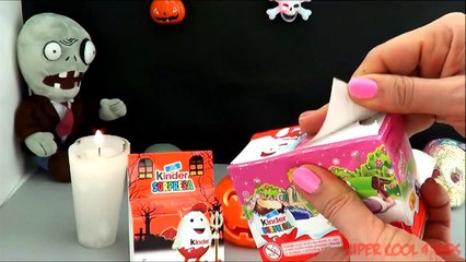 EPIC Halloween Costume for my Kinder Surprise Egg & Plants vs Zombies Toy (supercool4kids)