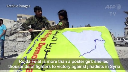 Rojda Felat, female commander who led Raqa battle
