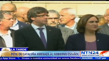 Gobierno español convocó para el sábado a un consejo de ministros para aprobar medidas que restauren la legalidad en Cat