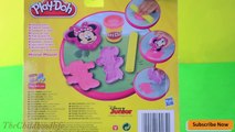 Play-Doh Minnie Mouse Bow-tie PlayDoh Mickey Mouse Cut and Stamp |Play Dough Creations