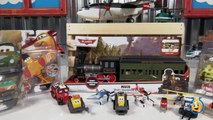Disney Planes Fire & Rescue Muir Train Transporter, Ryker & Dipper Rescue Mater on ToyLabTV