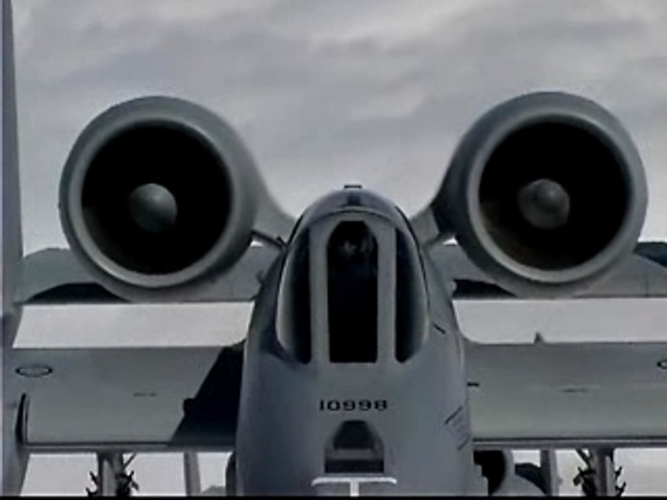 A-10 en formation