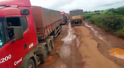 Estradas do Pará e desabafo do CAMINHONEIRO