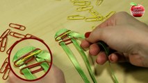 DIY Paper Clips Bracelet - How To Make A Bracelet Out Of Paper Clips