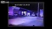 Police dash cam catches semi driving down wrong side of road
