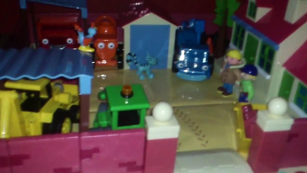 Nostalgic review (Bob the builder yard, machines and figures part 1)