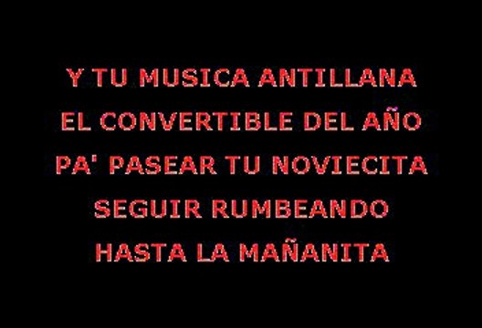 Lo que esta pa' ti - Willy Chirino (Karaoke)