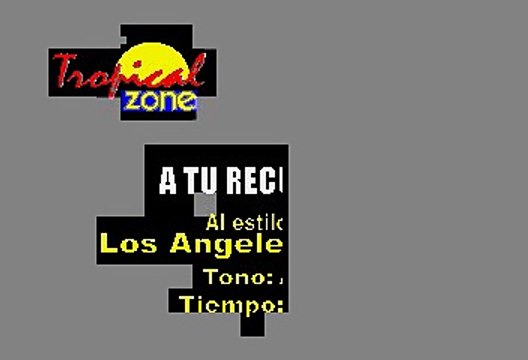 Los Angeles Negros - A Tu Recuerdo (Karaoke)