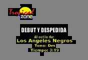 Los Angeles Negros - Debut y Despedida (Karaoke)