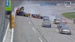 Big Crash Coughlin Near Flip 2017 Nascar Truck Series Talladega