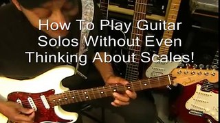 How To Play A Guitar Solo Without Even THINKING About Scales #3 Never Ending Riff Loop