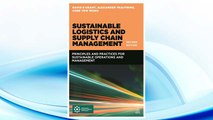 Download PDF Sustainable Logistics and Supply Chain Management (Revised Edition) FREE