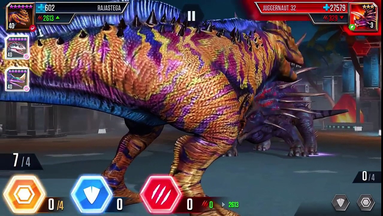 World Event Boss - JUGGERNAUT 32 - Jurassic World The Game