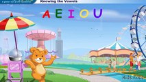 Vowels Song, Learning The Short & Long Vowels Sounds, Making Word, Pre-k & Kindergarten Activities