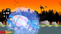 Good vs Evil | Mixer Truck - Scary Monster Trucks For Children - Construction Street Vehicles Kids