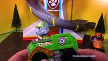 PAW PATROL Nickelodeon Rocky, Ryder, and Zuma Racers Toys Video Unboxing