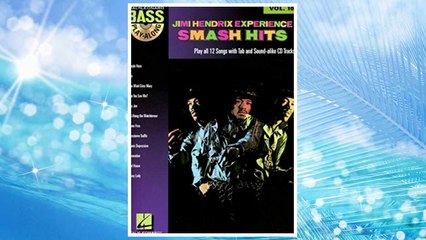 Download PDF Jimi Hendrix - Smash Hits: Bass Play-Along Volume 10 FREE