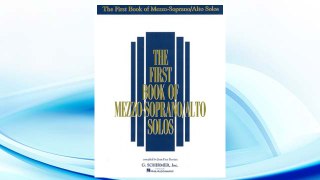 Download PDF The First Book of Mezzo-Soprano/Alto Solos FREE