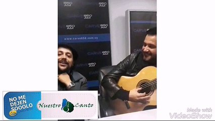 JORGE ROJAS Y CARLOS MALO EN "NUESTRO CANTO" - CARVE 850 AM