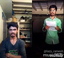 Kannada #DRAMA movie dubsmash(double acting)