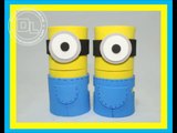 DIY lembrancinha do Minions com rolinhos de papel- RECYCLING