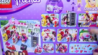 Lego Friends Heartlake Cupcake Café Set Build Review Play - Kids Toys