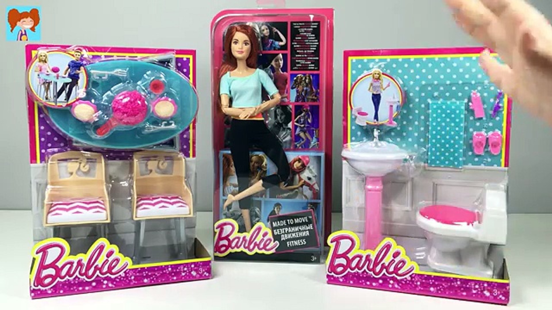 Ken Barbieyi Ekiyor Sonsuz Hareket Barbie Banyo ve Yemek Masası Seti  Açıyoruz Oyuncak Ya - Dailymotion Video