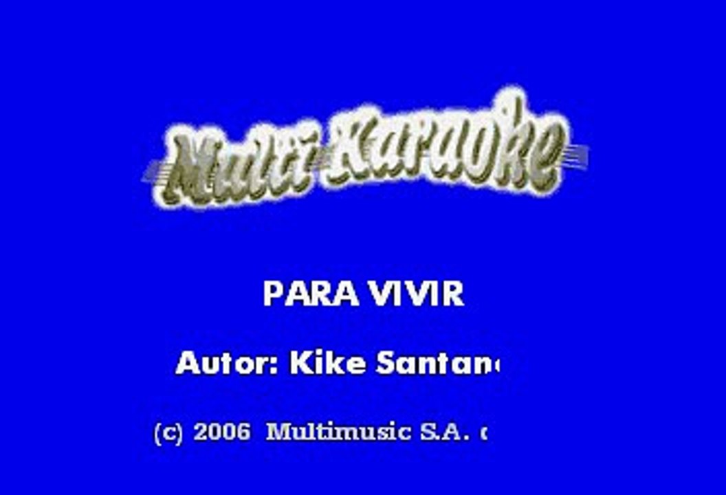 Alejandro Fernández (El Potrillo) - Para Vivir (Karaoke)