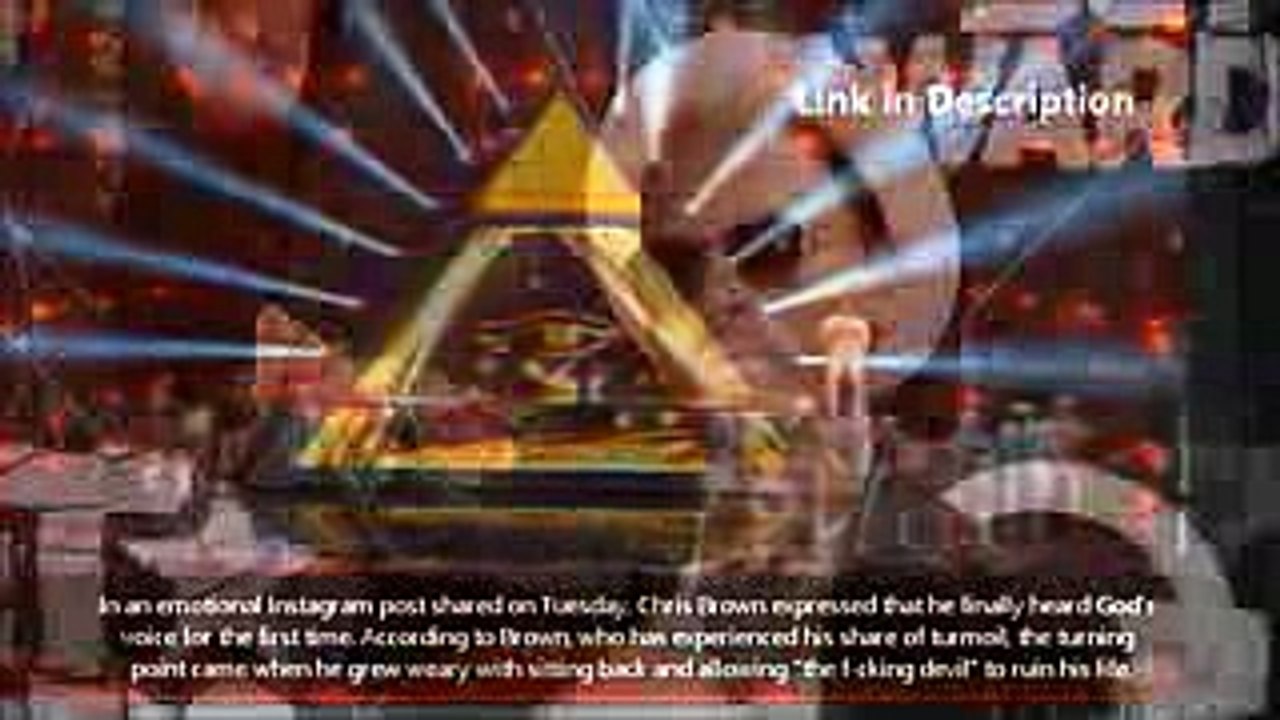 Chris Brown Says He's Tired Of Worshipping The Devil...And God Spoke To Him