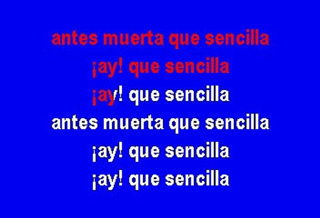 Antes Muertas Que Sencillas - Los Horoscopos De Durango (Karaoke)