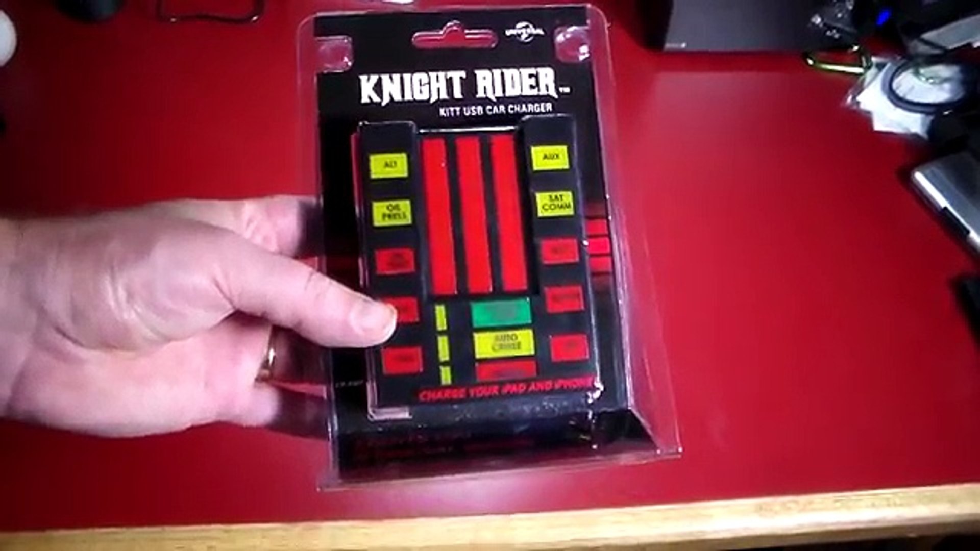 Knight Rider Kitt Dual USB Car Charger - video Dailymotion