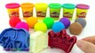 Learn Colors Play Doh Ice Cream Elephant Peppa Pig Molds Fun & Creative for Kids EggVideos.com