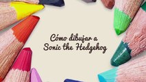 Como Dibujar a Sonic Paso a Paso a Lapiz Lento - How to Draw Sonic the hedgehog Step by Step Easy