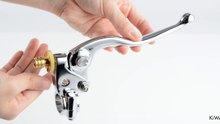 hand control with mechanical clutch & hydraulic brake chrome witch switch | KiWAV