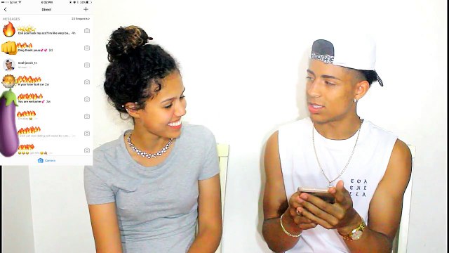 GIRLFRIEND CAUGHT CHEATING!! READING GIRLFRIENDS DMS!!