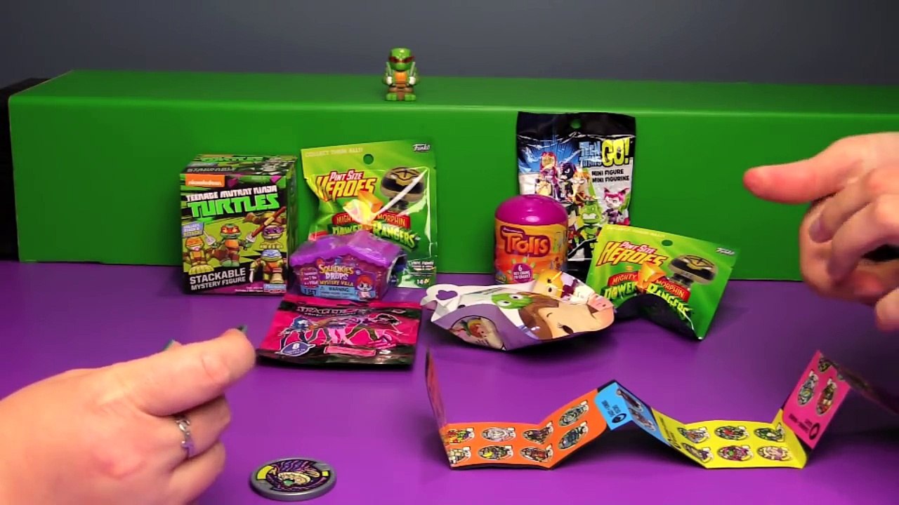 MORE Most Requested BLIND BAGS! Trolls, Squinkies, Yo Kai Watch, TMNT + MORE! | Bins Toy Bin