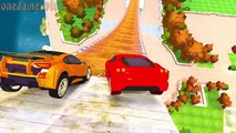Disney cars Ferrari & Starky Hulk & Spiderman Nursery Rhymes Childrens Songs