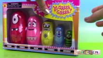 Play Doh Yo Gabba Gabba Nesting Dolls Poupées Russes Gigognes Stacking Cups