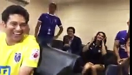 Sachin & Dhoni Have Fun With Ranbir, Varun, Alia & Other Bollywood Stars   Six Sigma Films