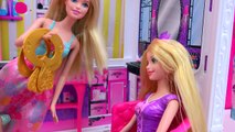 Disney Princess Rapunzel Draw N Style with Hair Color Markers at Barbie Fairytale Salon
