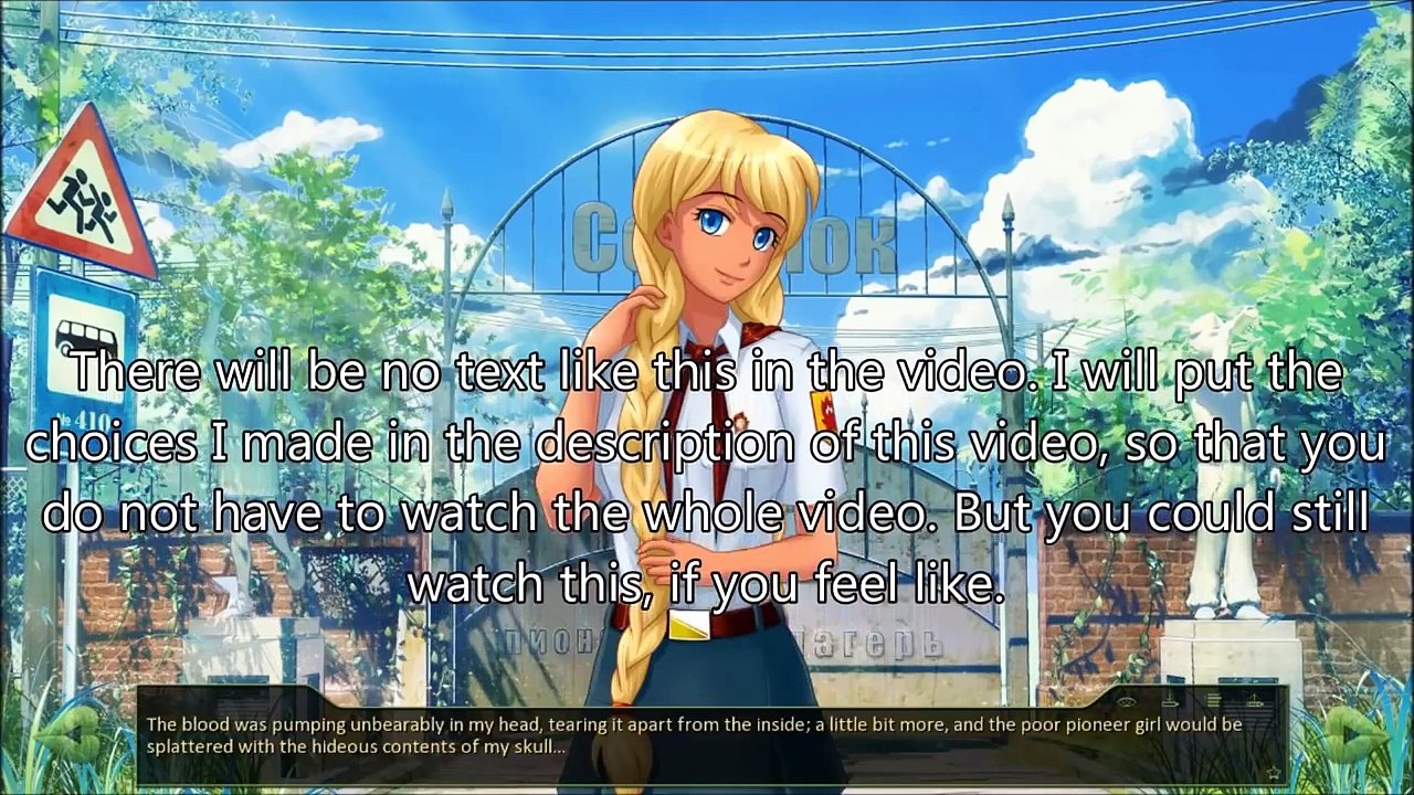 [Everlasting Summer] Achievement: Harem end