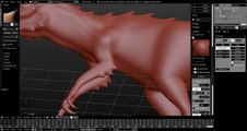 Creature Creation 5 - Modeling, Sculpting, Texturing, Rigging (BLENDER TIMELAPSE)
