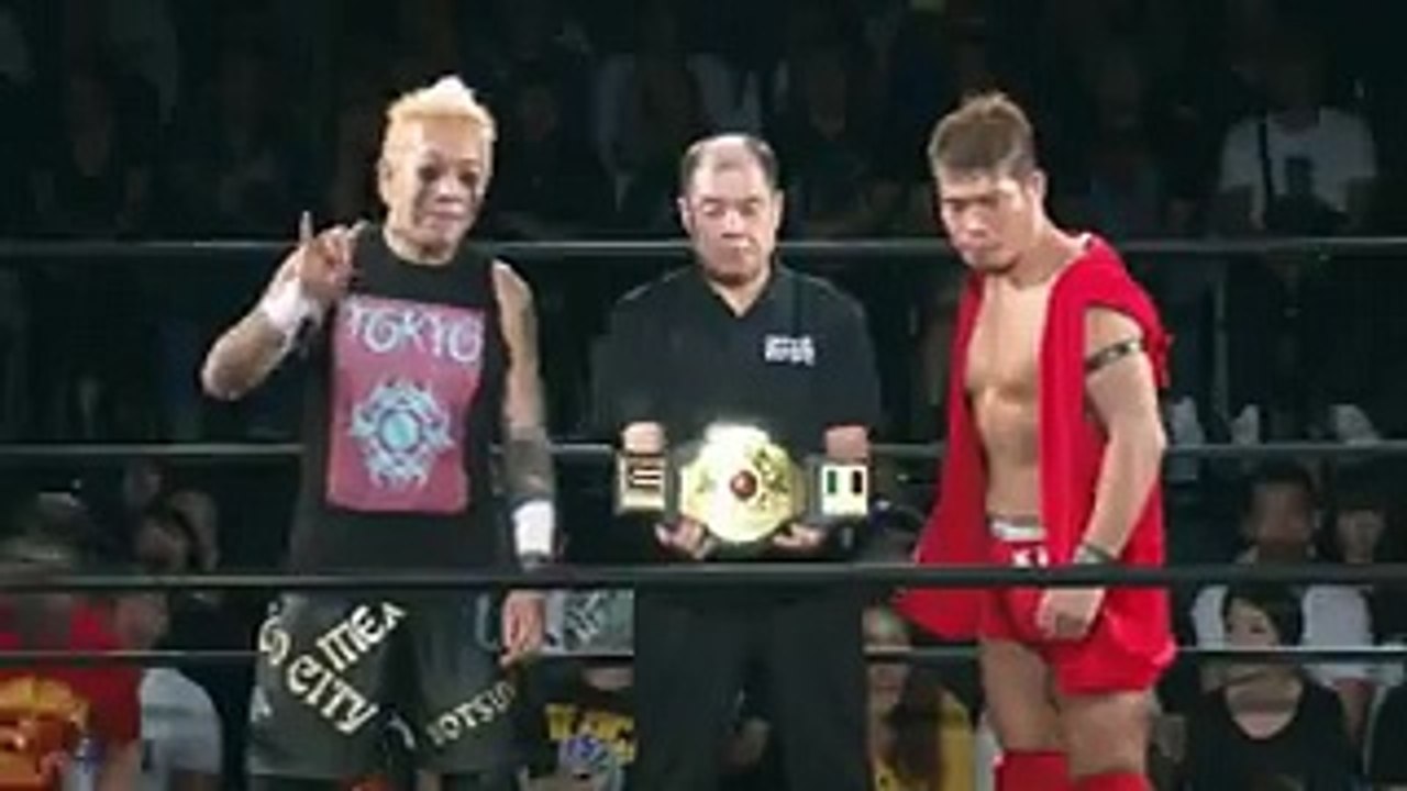 Masaaki Mochizuki (c) vs. Io Shirai's Boyfriend (9/28/17)